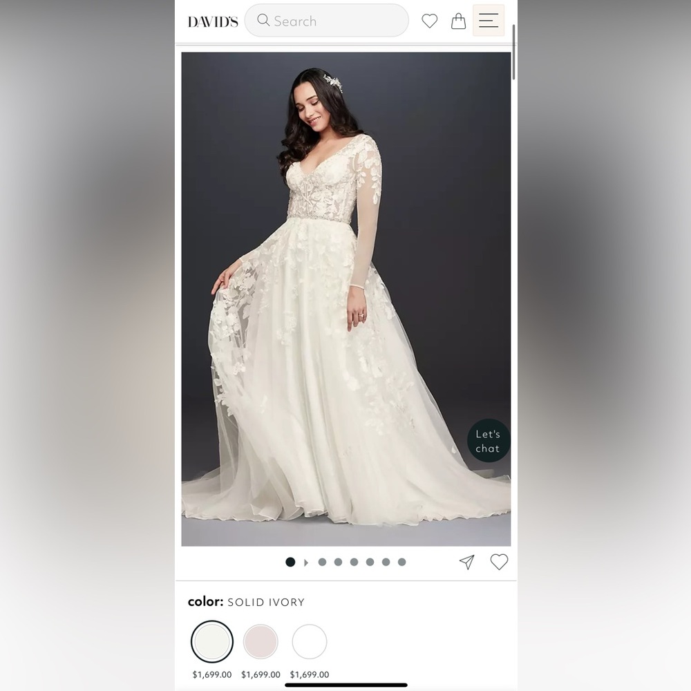 Elegant Ivory Long Sleeve Illusion Wedding Dress with Timeless Charm